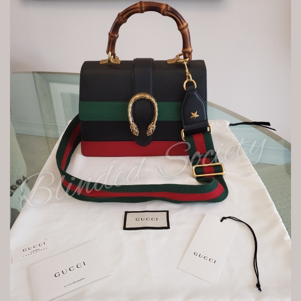 ☆☆SOLD ☆☆ Gucci Dionysus Medium Bamboo Handbag - Picture 2 of 8